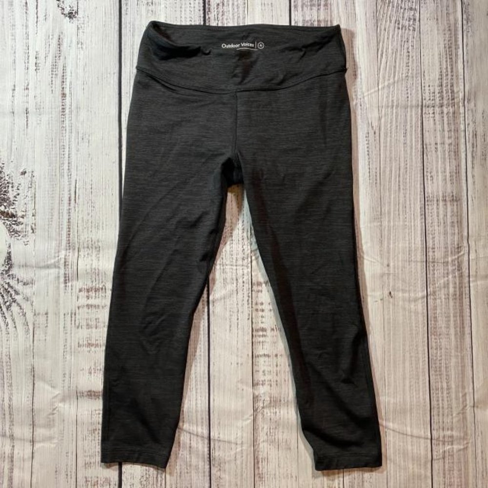 Outdoor Voices Grey Capri Leggings - Medium